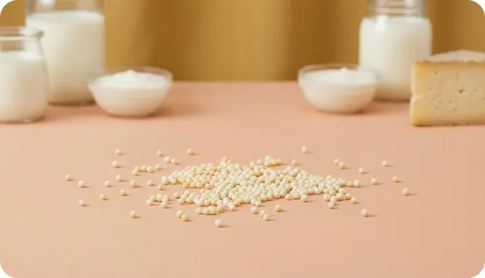 Encapsulated Calcium Beadlets