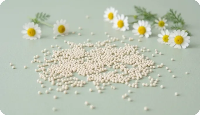 Encapsulated Chamomile Beadlets
