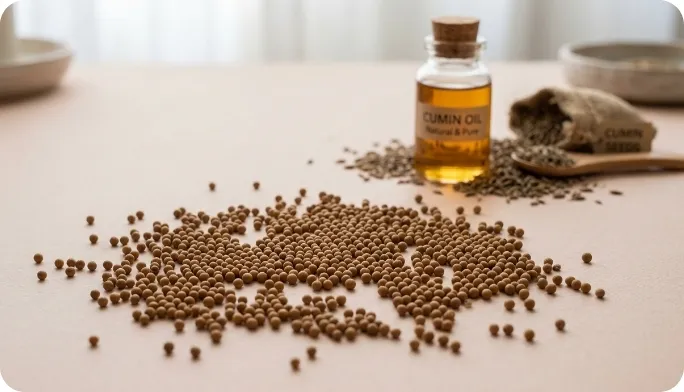 Encapsulated Cumin oil Beadlets