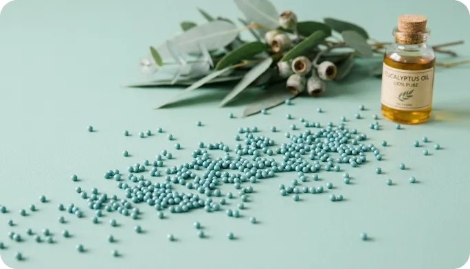 Encapsulated Eucalyptus Oil Beadlets