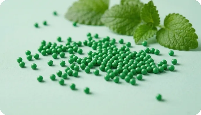 Encapsulated Lemon Balm Beadlets