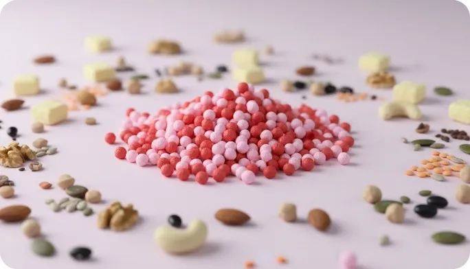 Encapsulated L-Leucine Beadlets