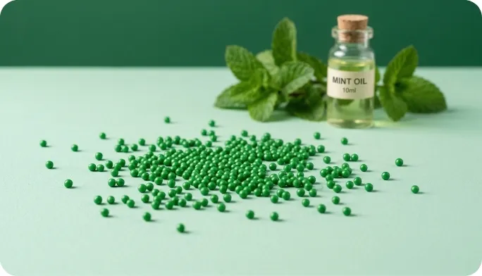 Encapsulated Mint Beadlets