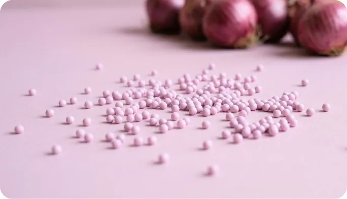 Encapsulated Onion Beadlets