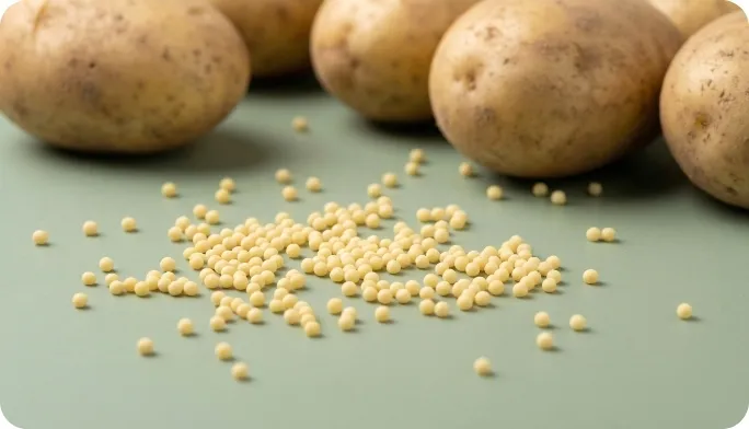 Encapsulated Potato Fiber Beadlets
