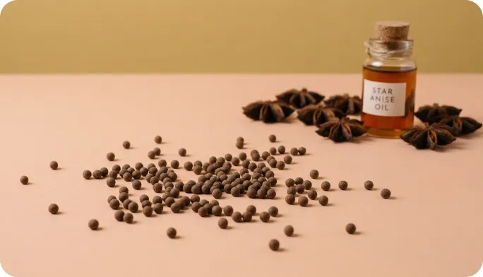 Encapsulated Star Anise Oil Beadlets