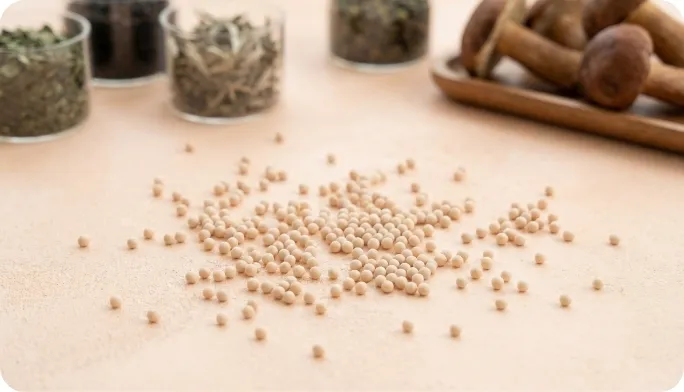 Encapsulated L-Theanine Beadlets