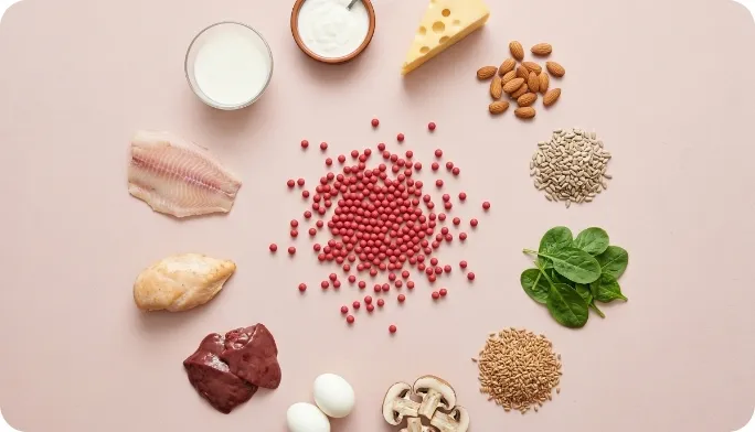 Encapsulated Vitamin B2 Beadlets